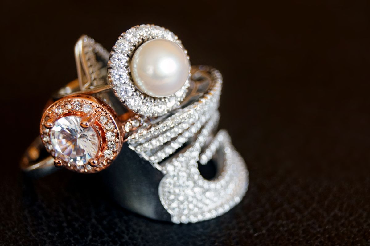 Anello Perla Duo